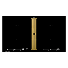 Индукционная варочная панель с вытяжкой Kuppersbusch KMI 9800.0 SR Gold