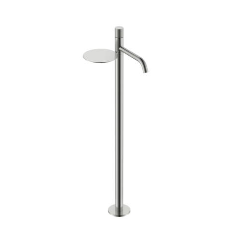 Boheme 120-NB.2 Смеситель STICK напольный для умыв. Nikel Brush с ручкой TOUCH