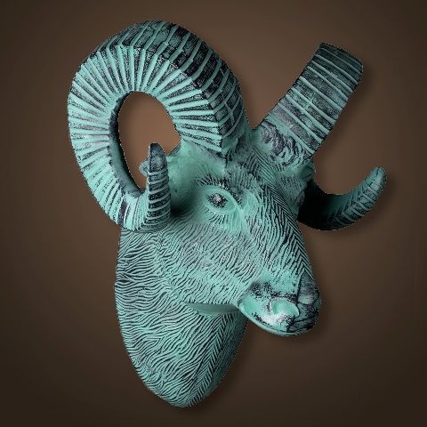 Декор 30х23х35 Roomers Голова барана