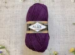 Пряжа ALIZE "Lana Gold Classic". 111 сливовый
