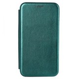 Чехол-книжка из эко-кожи Deppa Clamshell для iPhone 12 Mini (5,4") (Зеленый)