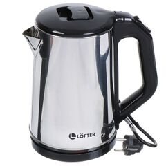 Чайник электрический Lofter, A05, 2.2 л, 1500 Вт, скрытый нагревательный элемент, нержавеющая сталь