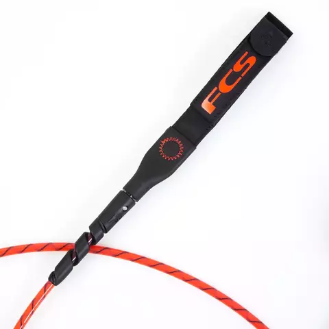 Лиш FCS Freedom Helix 7’ All Round Leash Red/Black