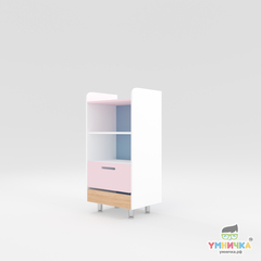 Тумба для входной группы из коллекции "Яслиград" (розовая полка)