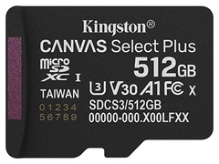 Карта памяти Kingston microSDXC SDCS3/512GBSP 512 Гб