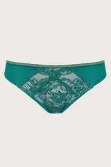 Трусы-бразилиана Chiara Gold Brazyliany Green