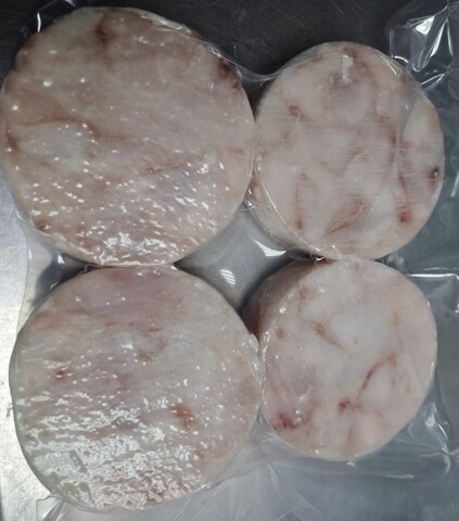 Медальоны из хека, весовые