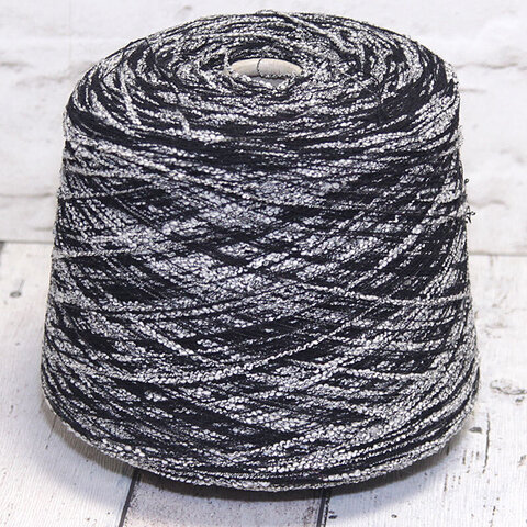 Пряжа фасонная VIMAR CARISIO 430 черно-белый