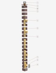 Дымоход из керамики Системы OFFEN MULTIKERAM S-BLOCK L.A.S. Ф140