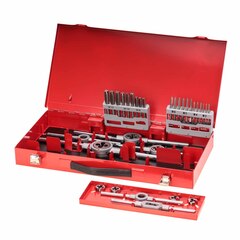 Набор метчиков и плашек M3-M12 37пр HSS-G Ruko 245020