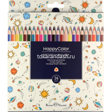 Карандаши 24 цвета 