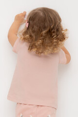 фуфайка  для девочки  КР 302702/дымчатая роза к543