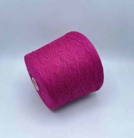 Бобинная пряжа, Sigarino, 2/14 700м, 50% Кашемир, 30%Шелк, 20%Меринос, Фуксия,,37085