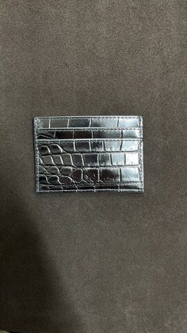 Картхолдер metall alligator