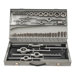 Набор метчиков и плашек M3 -M24 HSS-G 64пр MASTER-TOOL 1017701010004