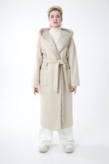 Пальто FRS10022-WH "Я на стиле"