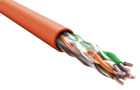 ITK Витая пара U/UTP 5E 4х2х0,52 нг(А)-FRLSоранж. (305м)