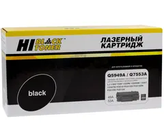 Картридж Hi-Black (HB-Q5949A/Q7553A) для HP LJ 1160/1320/P2015, Canon 715, Универс, 3,5K