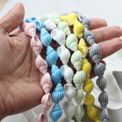 УЦЕНКА!!! Подвеска фарфоровая Ракушка жёлтая 21*14 мм, У047