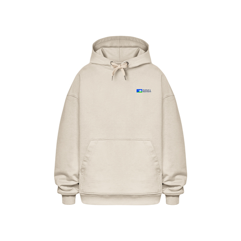 Худи Called a Garment Logo Mess "Beige"