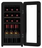 Винный шкаф TESLER CWC-188 BLACK черный