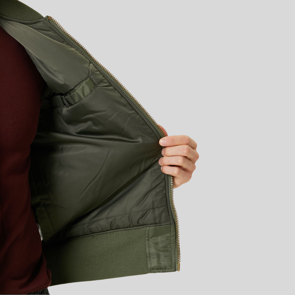 Бомбер Alpha Industries MA-1 Mod Flight Jacket Sage Green (Зеленый