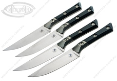 Сет Microtech Kitchen Steak Set 4 Black 3600B-10SETBK 