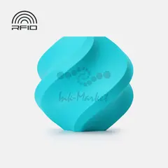 Пластик для 3D-печати Bambu Lab PLA Basic, 1.75 мм, 1 кг, бирюза (Turquoise), без катушки, A00-B5-1.75-1000-SPLFREE