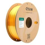 Пластик для 3D-печати eSUN PLA-Silk, 1.75 мм, 1 кг, золотой, PLA-SK175J1P1