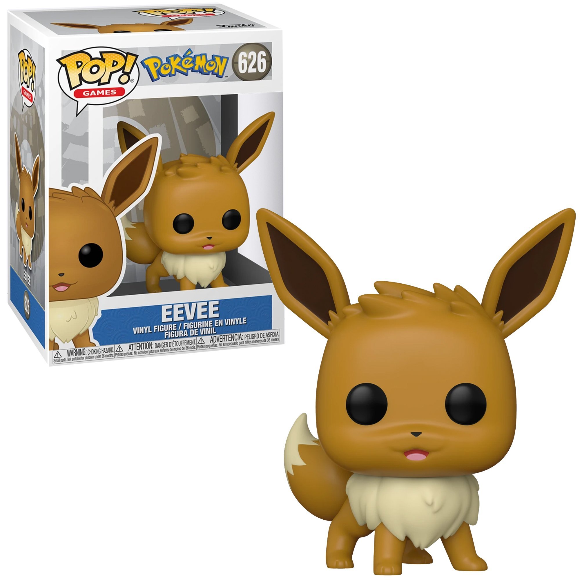 Фигурка Funko POP! Pokemon: Eeevee (626) – купить по выгодной цене |  Интернет-магазин комиксов 28oi.ru