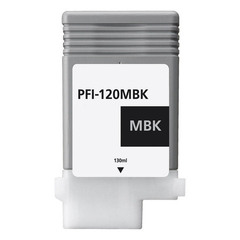 Совместимый картридж PFI-120MBK для Canon imagePROGRAF TM-200, TM-205, TM-300, TM-305, TM-250, TM-250, TM-350, TM-355 Matte Black AQUAMARINE (Совместимый)