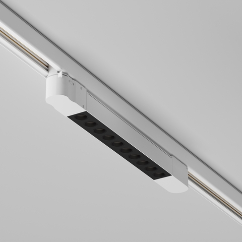 Трехфазный трековый светодиодный светильник Maytoni Points TR195-3-10W4K-M-W