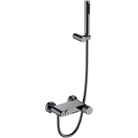 Boheme 123-SGM.2 Смеситель STICK для ванны Shine Gun Metall c ручкой TOUCH