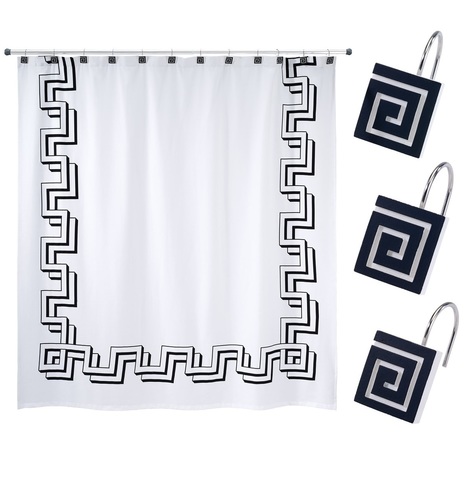 Набор из 12 крючков для шторки Avanti Gramercy