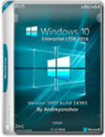 Windows 10 Enterprise 2016 LTSB x86/x64 v.1607 by Andreyonohov [2016, RUS]