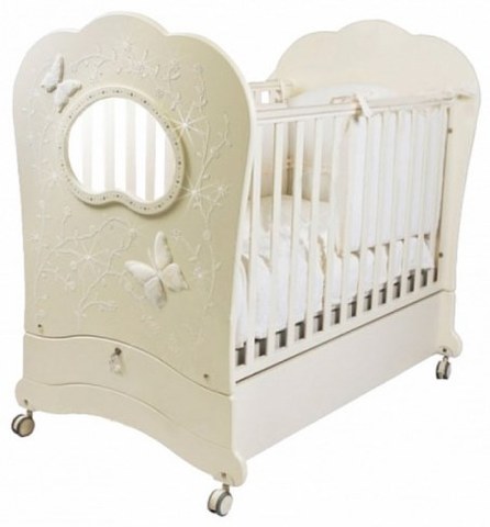 Кровать Feretti FMS Oblo Charme Brillante Слоновая кость L-R-02-FMS