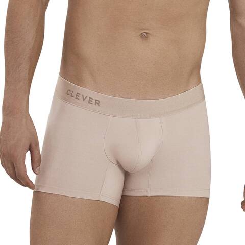 Мужские трусы боксеры бежевые Clever NATURA BOXER 112302