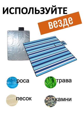 Картинка покрывало для пикника Skully   - 3