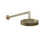Gessi Ingranaggio 63548#727 Верхний душ для настенного крепления, поворотная с шарниром Brushed Brass PVD