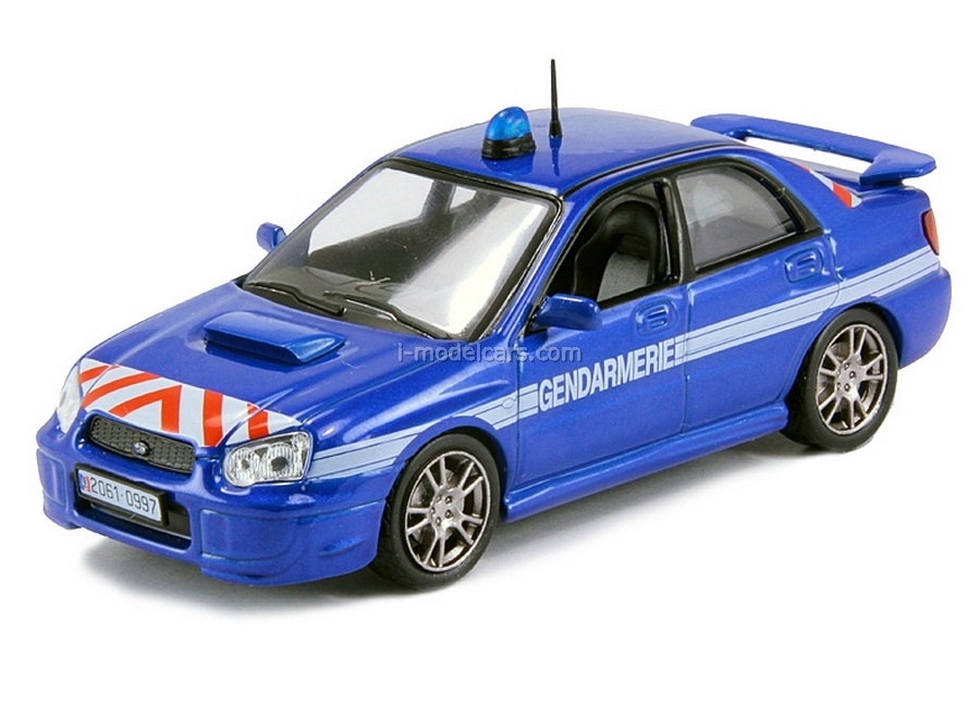 Norev 1/43 – Subaru Impreza WRX Gendarmerie – Miniature Occasion