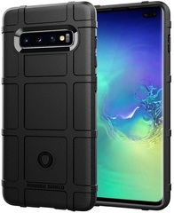 Чехол для Samsung Galaxy S10 Plus цвет Black (черный), серия Armor от Caseport