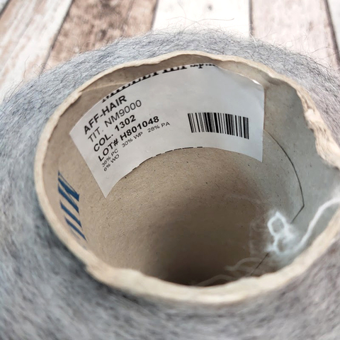 Смесовка с альпакой MILLEFILI AFF-HAIR 900 светло-серый меланж