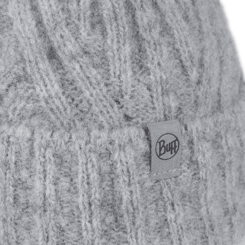 Картинка шапка вязаная Buff Hat Knitted Nerla Grey - 5