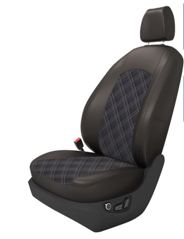 Авточехлы правый руль на 2 ряда (на заказ)