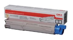 Голубой тонер-картридж для OKI MC853/MC873, MC883. Ресурс 7300 стр (45862839/45862851)