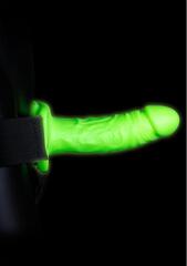 Люминесцентный фаллопротез 7’’ Glow in The Dark - 18 см. - 