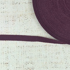 Лента киперная, хлопок, ш. 1 см, винный