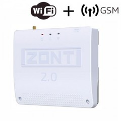 Отопительный контроллер GSM Wi-Fi  ZONT SMART 2.0 (744)