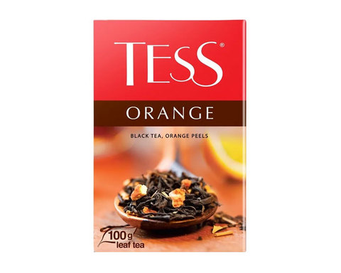 купить Чай черный листовой Tess Orange, 100 г