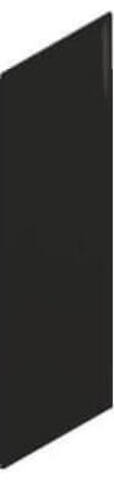 Equipe Chevron Wall Black Matt Right 5.2x18.6